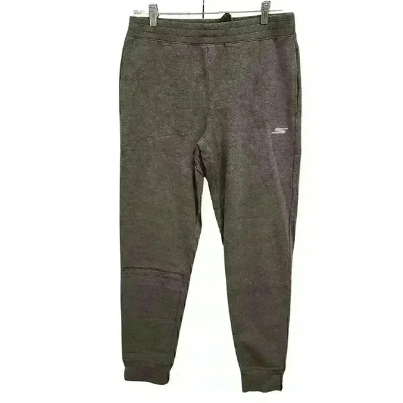 Skechers Performance Men's Go Train Grey Cotton Blend Joggers Jogging Sweat Pant - Picture 1 of 9